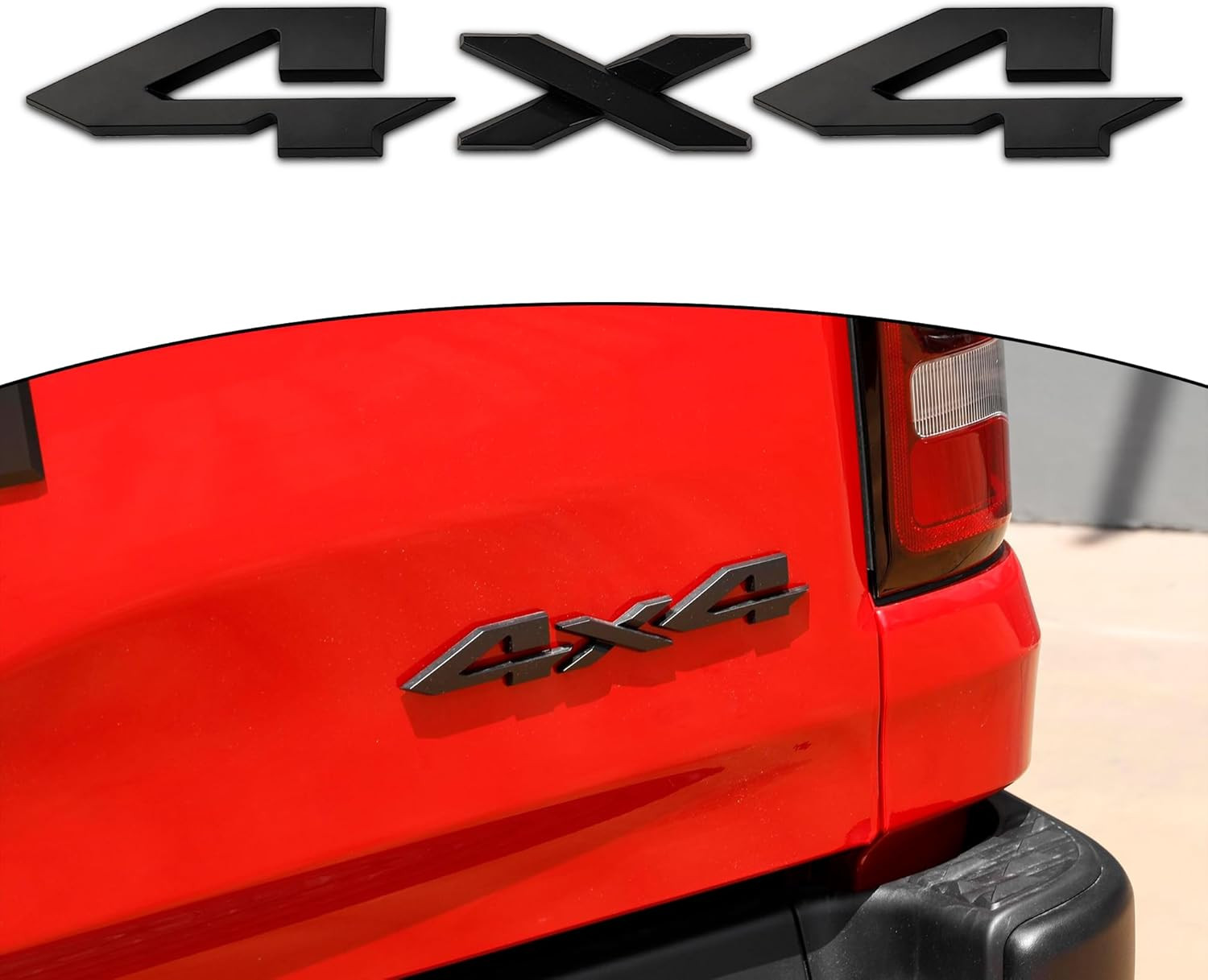 2019-2024 for RAM 1500 2500 3500 Rear Tailgate Emblem Matte Black – Compatible R