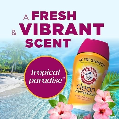 Arm & hammer In-Wash Scent Booster, Tropical Paradise, 24 oz | In-Wash Laundry