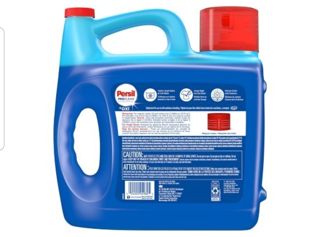 PERSIL PRO CLEAN OXI POWER ORIGINAL LIQUID LAUNDRY DETERGENT (225 oz, 112 LOADS)