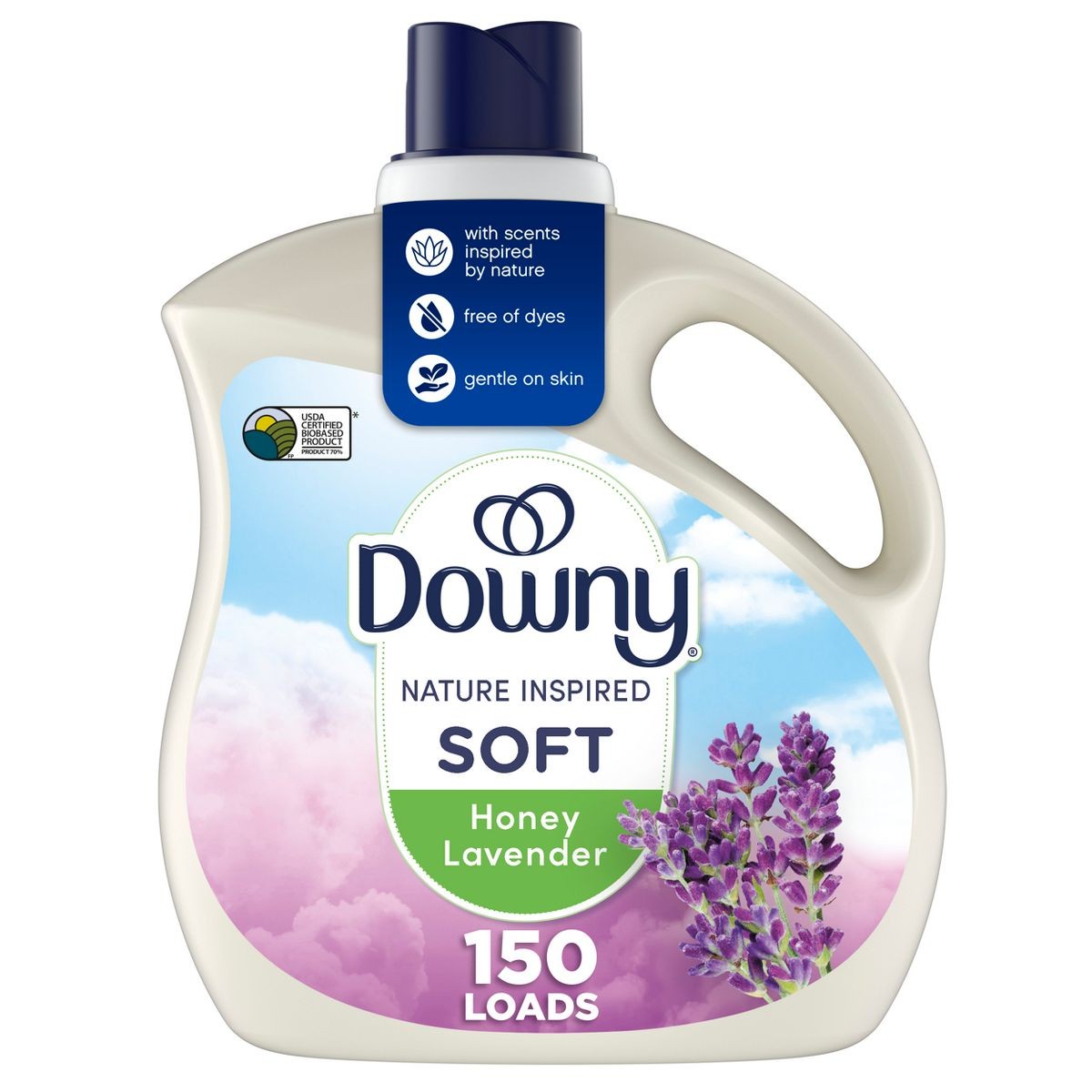 Nature Blends Honey Lavender Scent Liquid Fabric Conditioner and Fabric-111fl oz