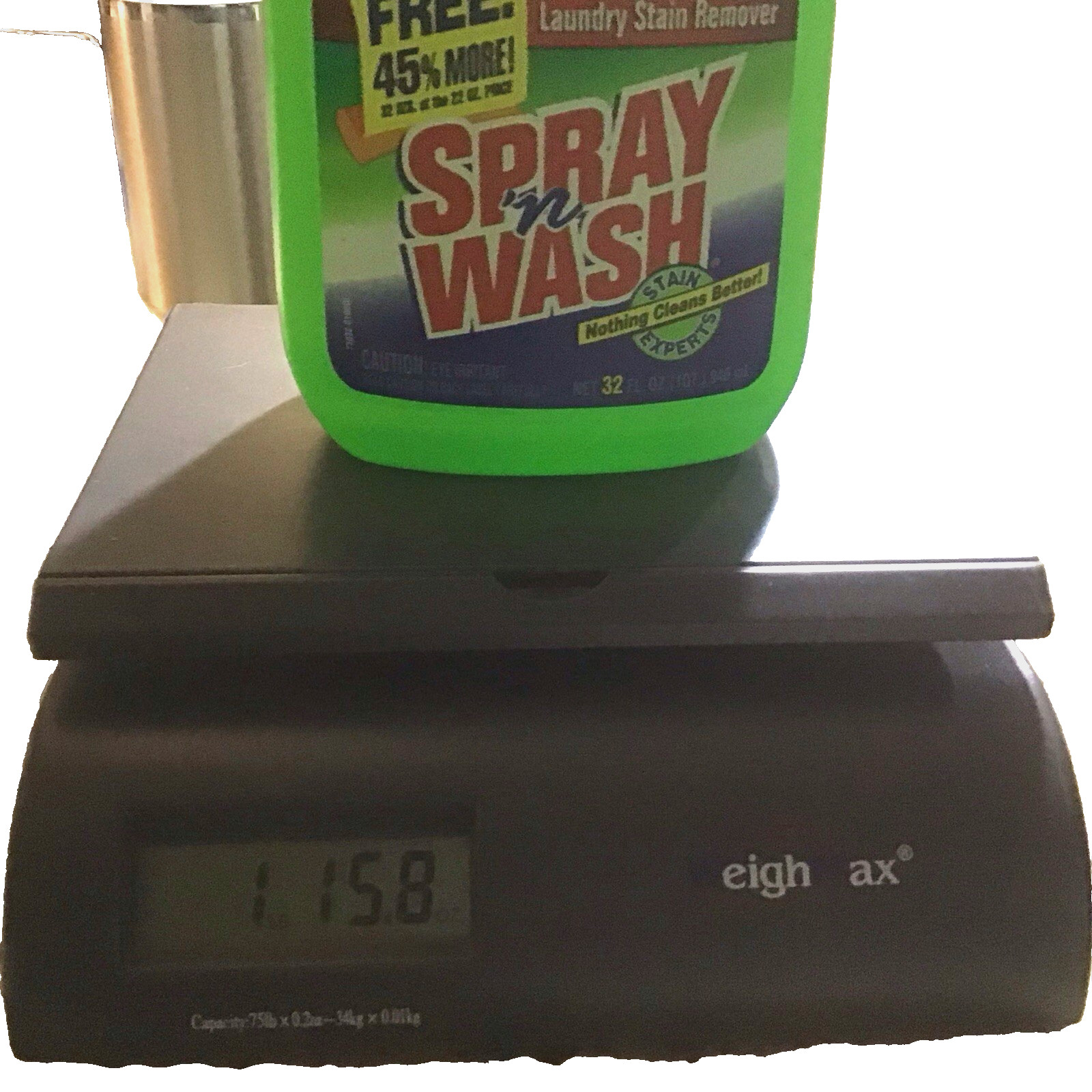 Vintage Dow Spray n Wash Laundry Stain Remover Spray 32 oz made In USA in 1994