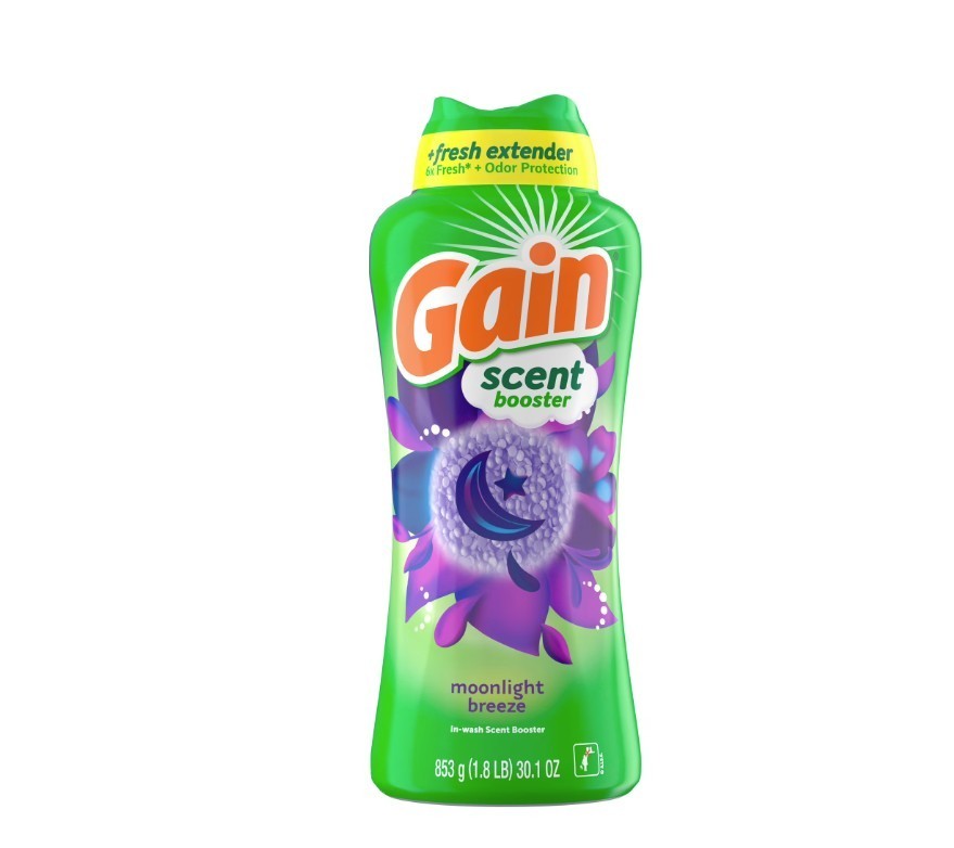 SALE-Gain Laundry Scent Booster Beads Fireworks Moonlight Breeze 30.1 oz 2 Pack