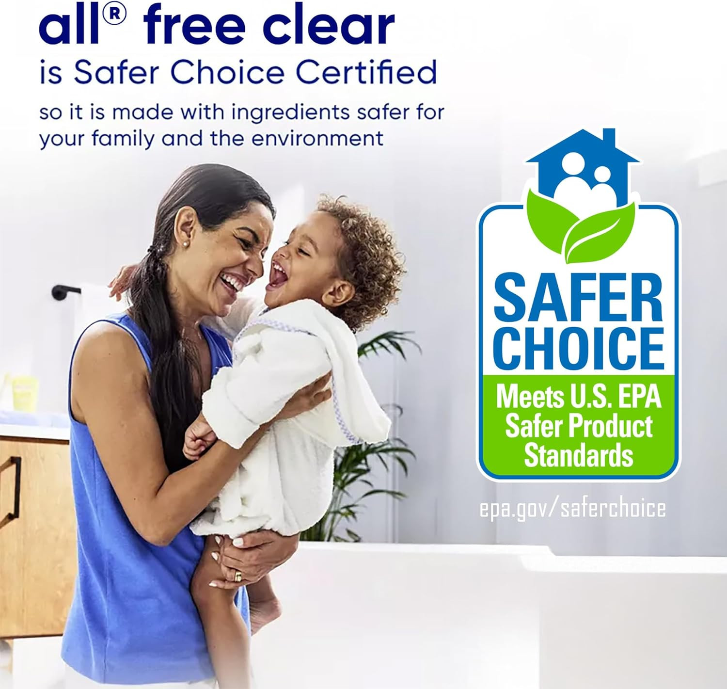 free clear The Original Laundry Detergent for Sensitive Skin, 50oz, 66 Loads, Un