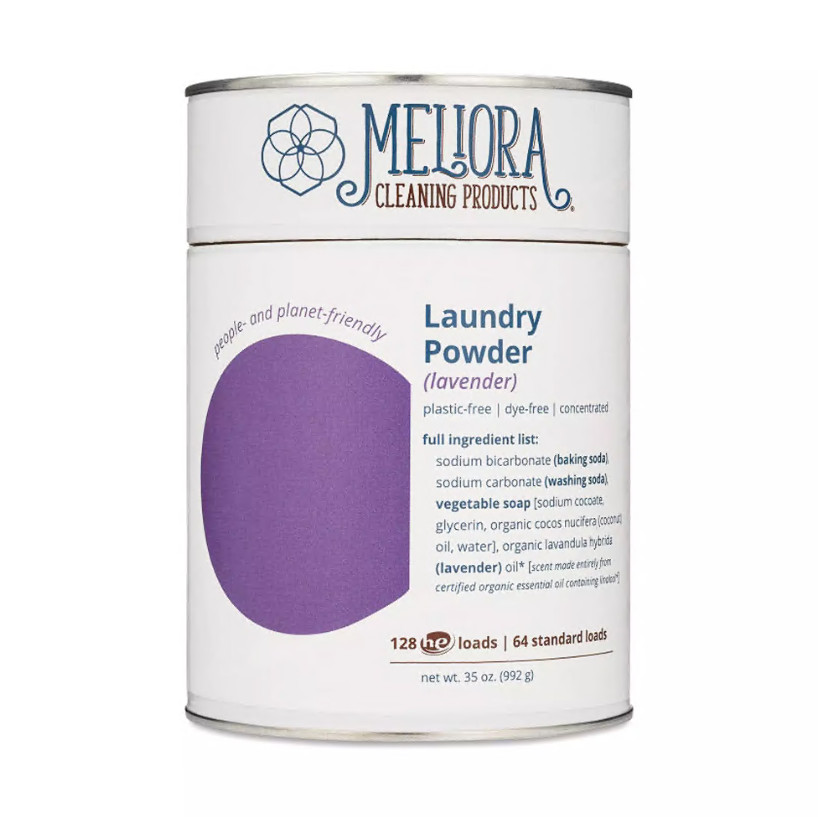 Meliora Cleaning Products Laundry Powder Lavender 64 loads (35 oz – 992g)