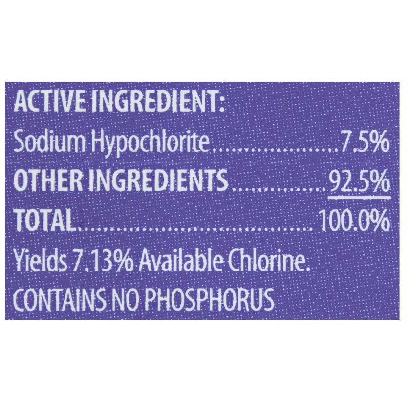 Concentrated Liquid Bleach, 121 fl oz