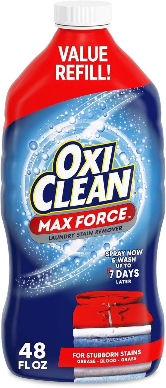 48 fl oz Max Force Floral Scent Laundry Stain Remover – Effortless Stain Eraser