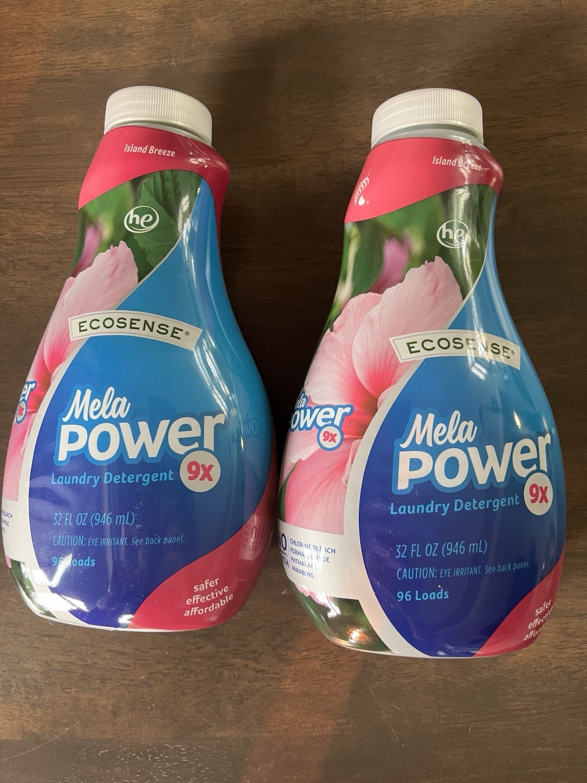 Melaleuca Ecosense Mela Power 9x Laundry Detergent Island Breeze – 2 Pack