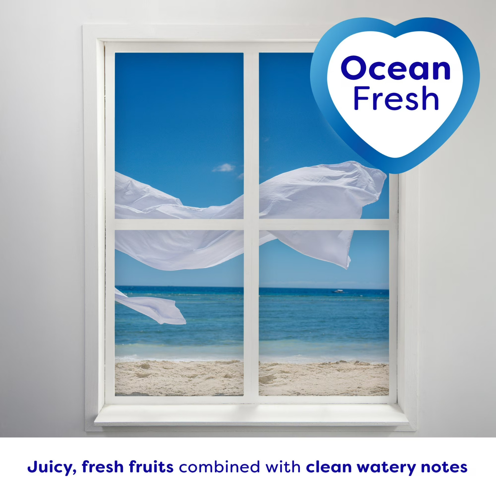Suavitel Refresher Fabric Rinse, 4X Odor Action, Ocean Fresh Scent, 25.5 fl oz