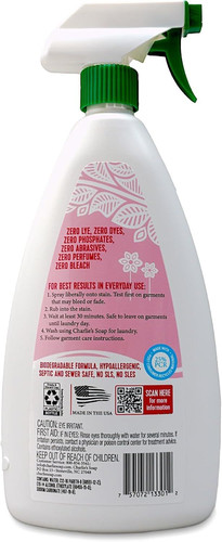 Charlie’s Soap Laundry Pre-Spray Stain Remover (32 fl 32 Fl Oz (Pack of 1)