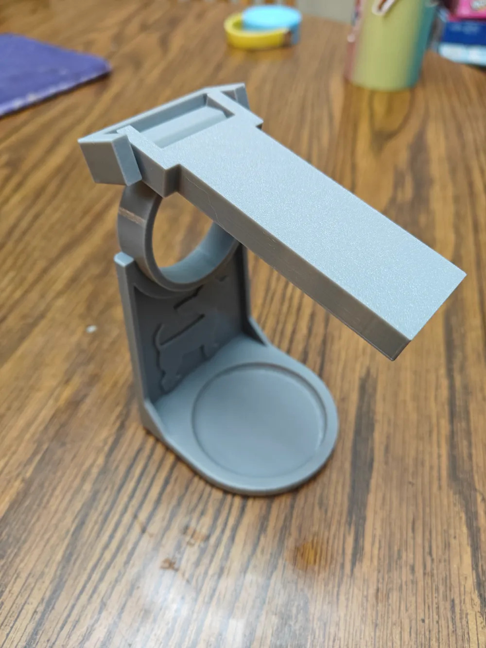 Laundry Detergent Cup Holder With Dispenser Handle