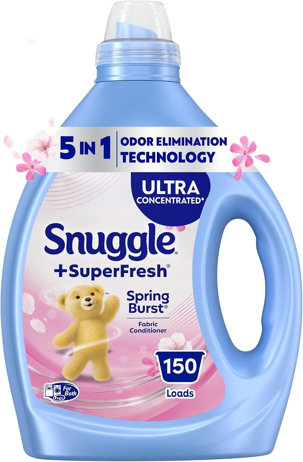Snuggle Plus SuperFresh Liquid Fabric Softener 78.8 Oz Spring Burst
