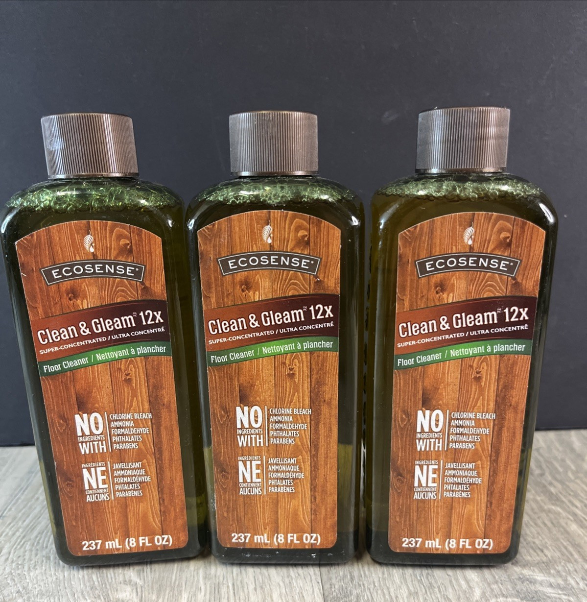 3-pk – Melaleuca Ecosense Clean & Gleam 12x Concentrated Floor Cleaner-8 fl oz