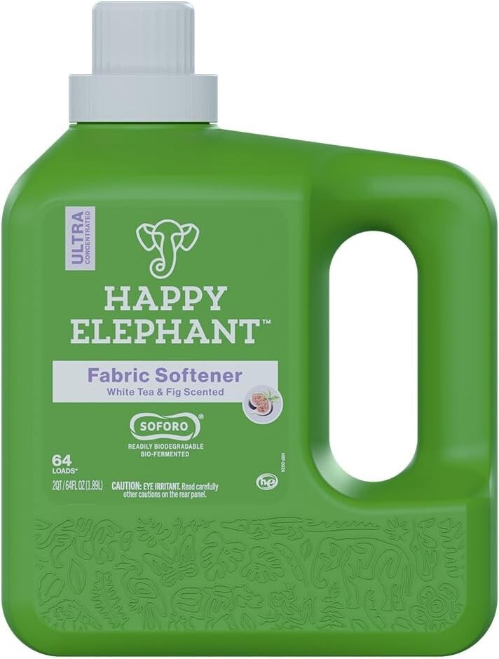 Gentle Liquid Laundry Softener – Fresh White Tea and Fig for Luxurious Softness