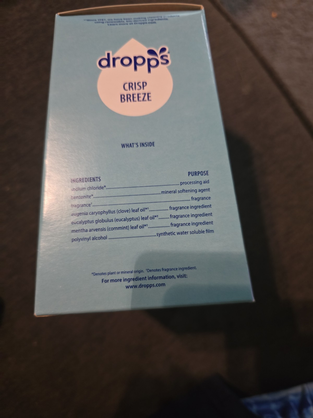 Dropps Fabric Softener Pods, Crisp Breeze 64 Count – Laundry Softener