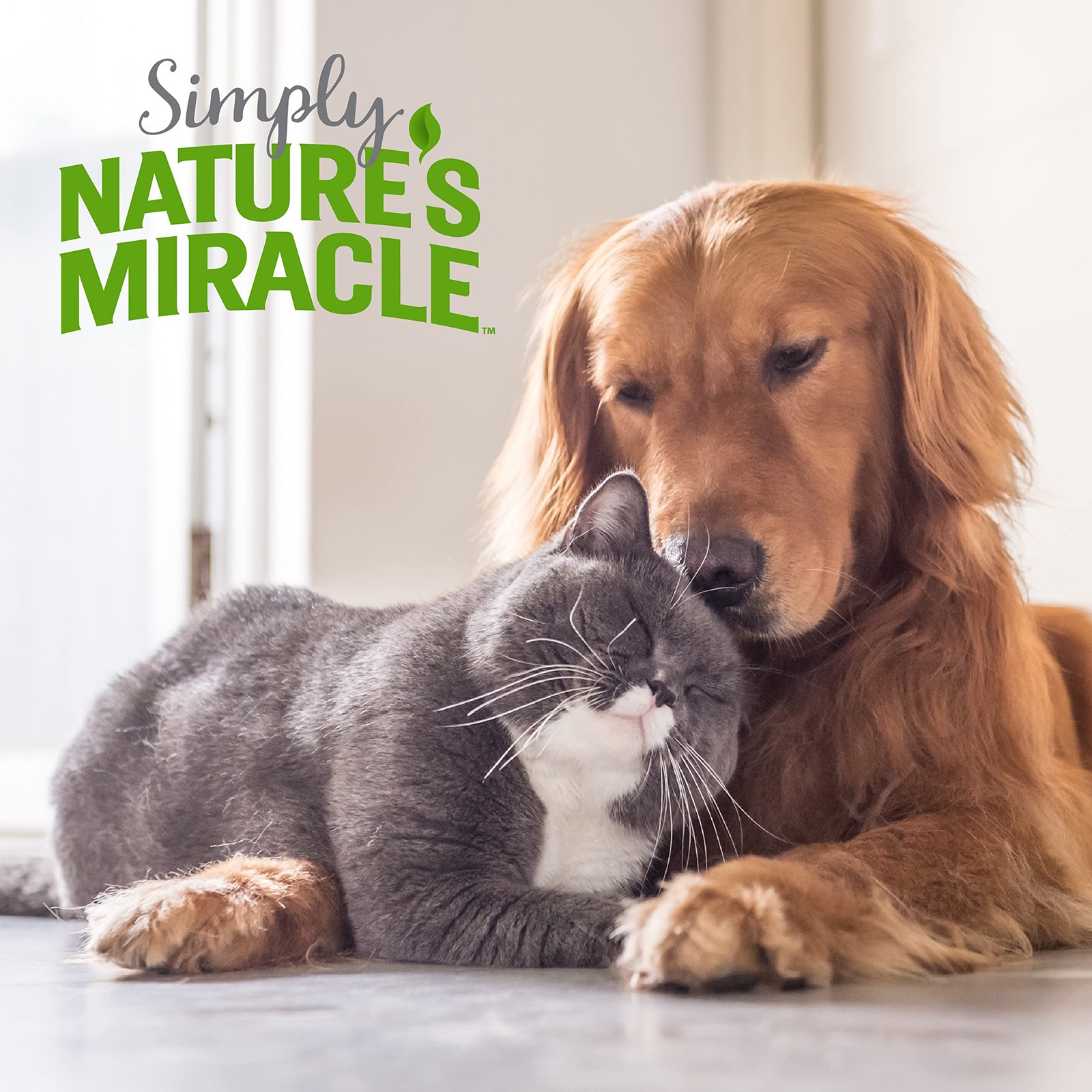 Nature’S Miracle Natures Miracle Simply Pet Stain And Odor Remover 128 Ounce