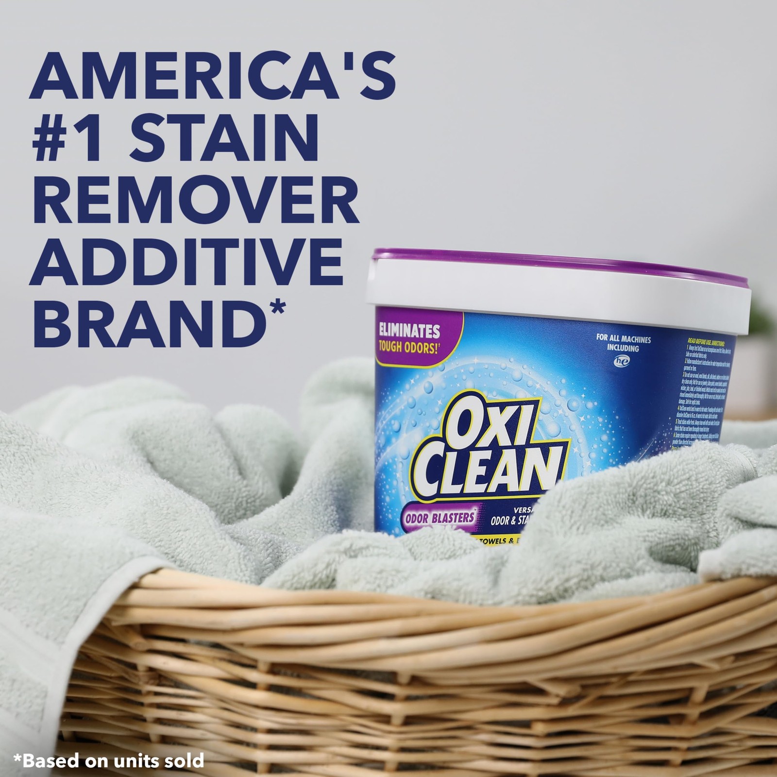 OxiClean Odor Blasters Versatile and Laundry 80 Ounce (Pack of 1), White