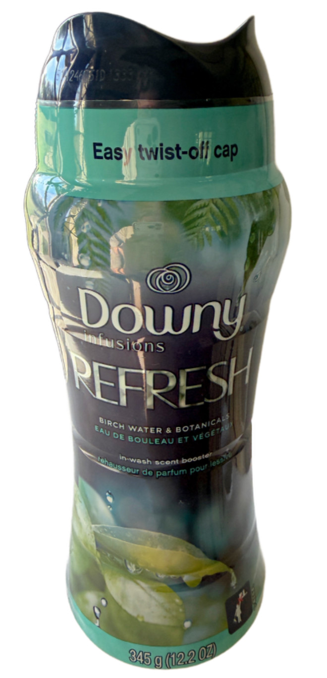 Downy Infusions Refresh In-Wash Scent Booster Birch Water & Botanicals 12.2 oz