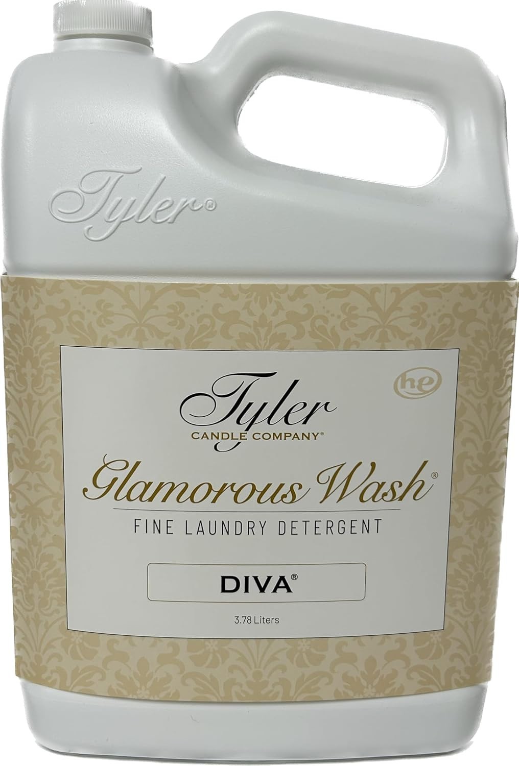 Tyler Gallon Glam Wash Laundry Detergent, Diva 128 Fl Oz Pack of 1