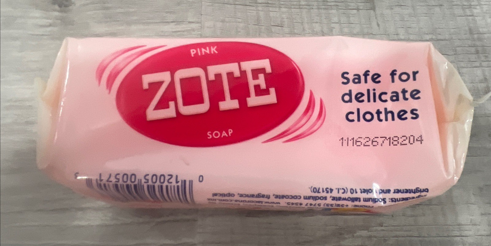 Zote High Quality Large Pink Laundry Soap Bar Washing Clothes Detergent 14.1 oz