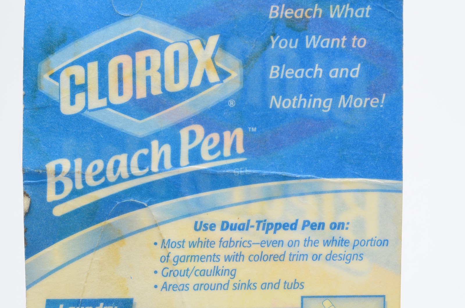 Vintage Clorox Bleach Pen Dual Tip 2oz 56g Sealed 2002 NOS