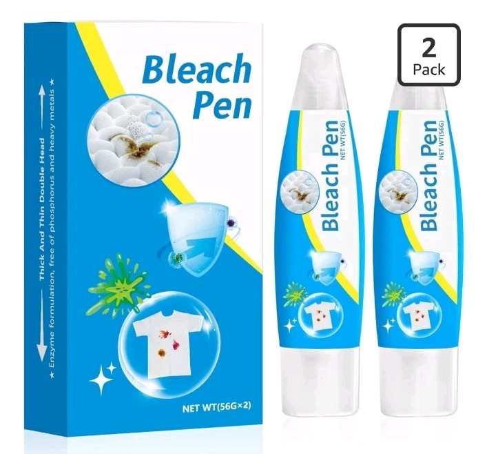 NIP Laundry Tile Grout Kitchen Bathroom Bleach Pens Lot of 4 Pens About 2 oz/Pen