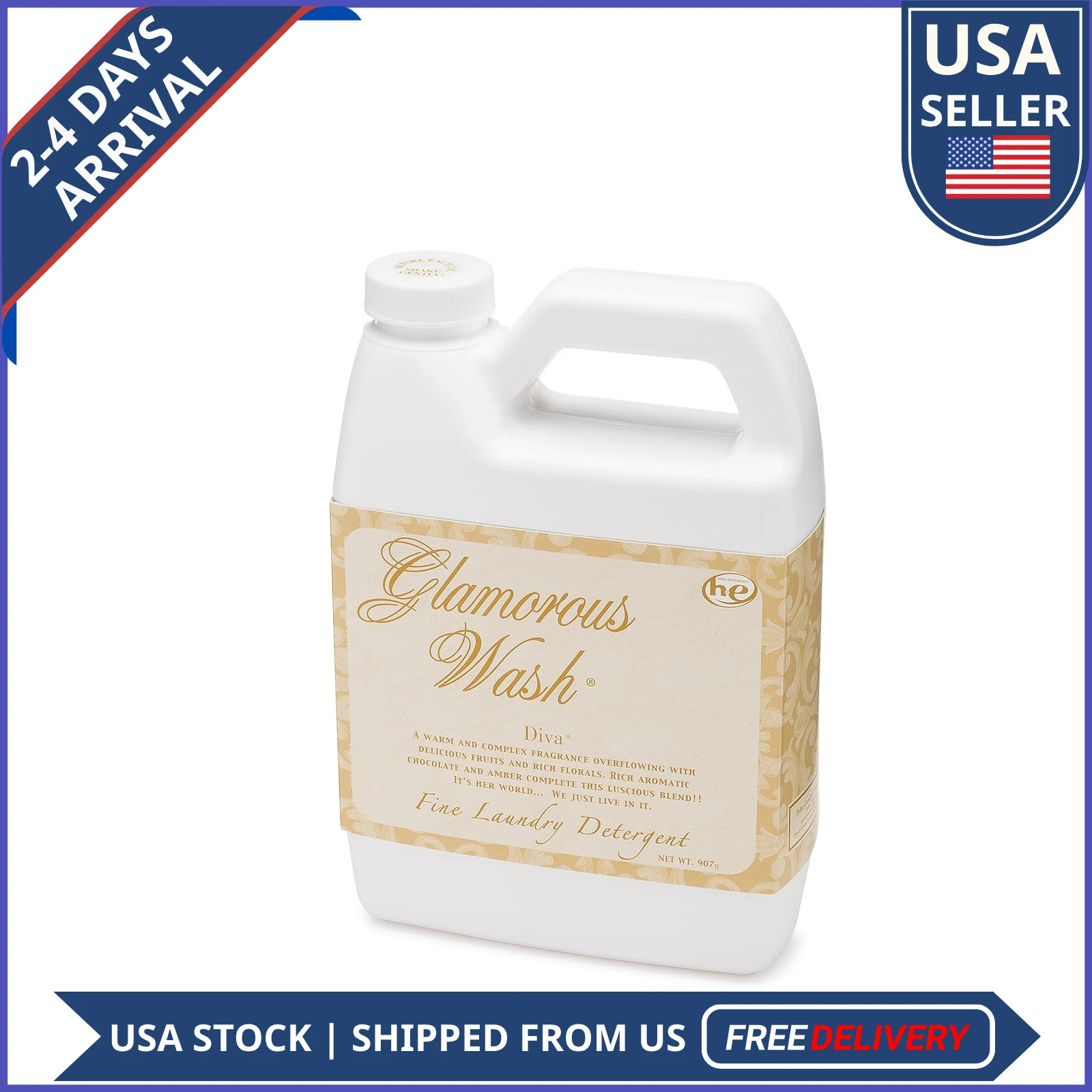 Tyler Glamorous Wash Diva Scented Laundry Detergent 32oz 907g