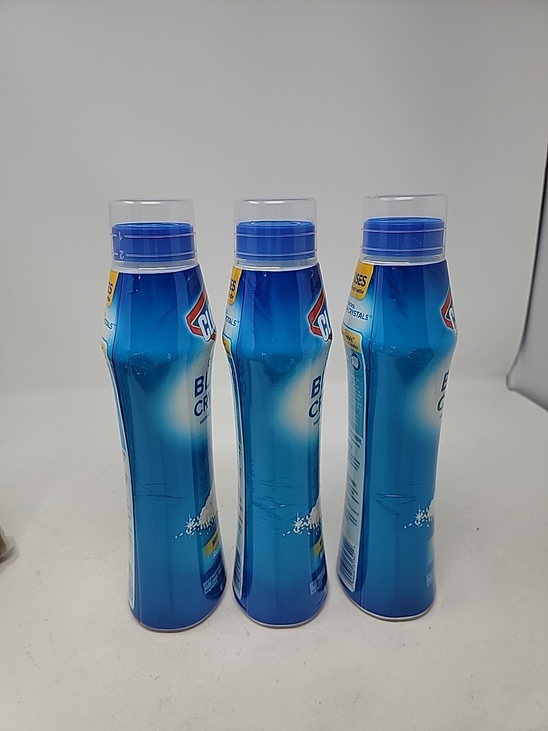 Lot Of 3 Clorox Control Bleach Crystals 24 Oz Fresh Scent Rare Discontinued