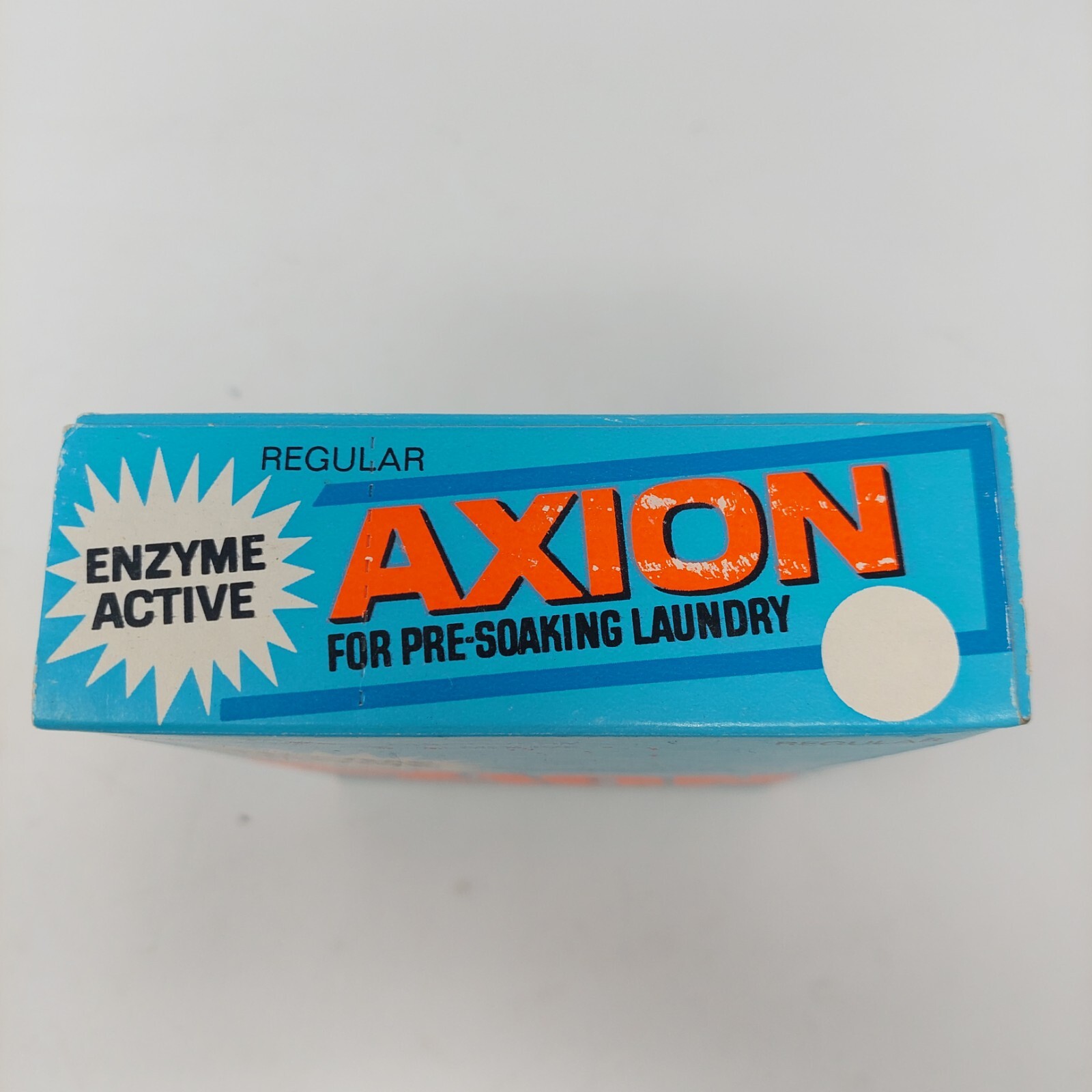 Axion Vintage Colgate Palmolive Pre Soak Laundry Detergent 1960’s Full Box 12 Oz
