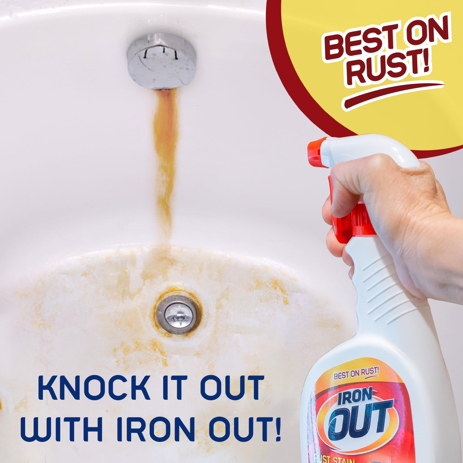 Iron OUT Rust Stain Remover Spray Gel Remove and Prevent Rust Stains 3 Pack