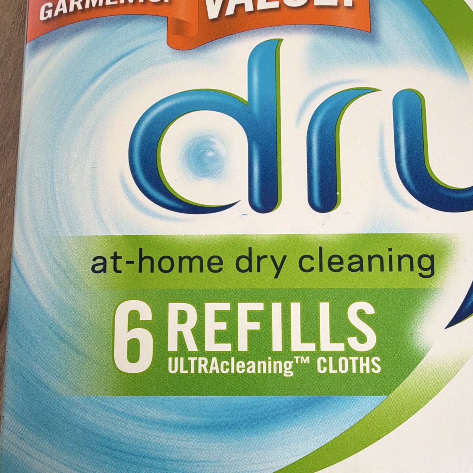 NEW – Dryel At-Home Dry Cleaning Refills 6 Cloths HE Clean Breeze – 24 Garments