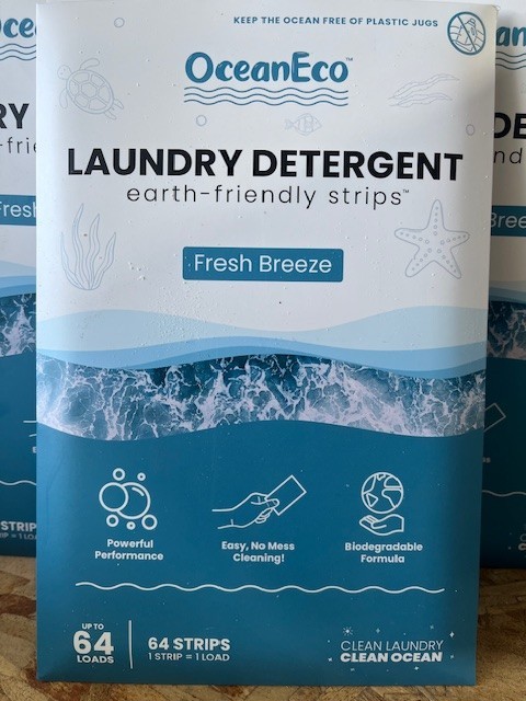 OceanEco LAUNDRY DETERGENT EARTH-FRIENDLY – FRESH BREEZE 64 LOADS