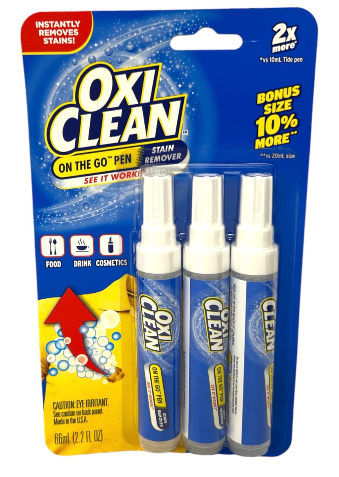 Oxi Clean On The Go Stain Remover Stick ( 3 Sticks )
