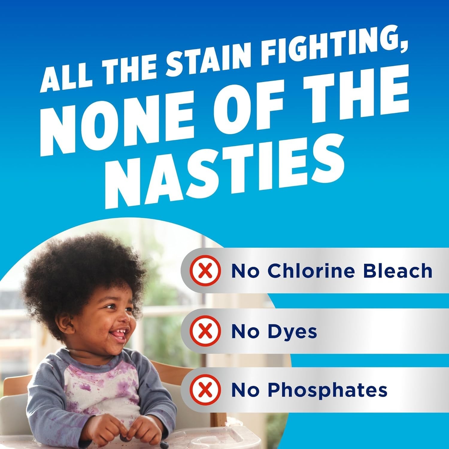 48 fl oz Max Force Floral Scent Laundry Stain Remover – Effortless Stain Eraser