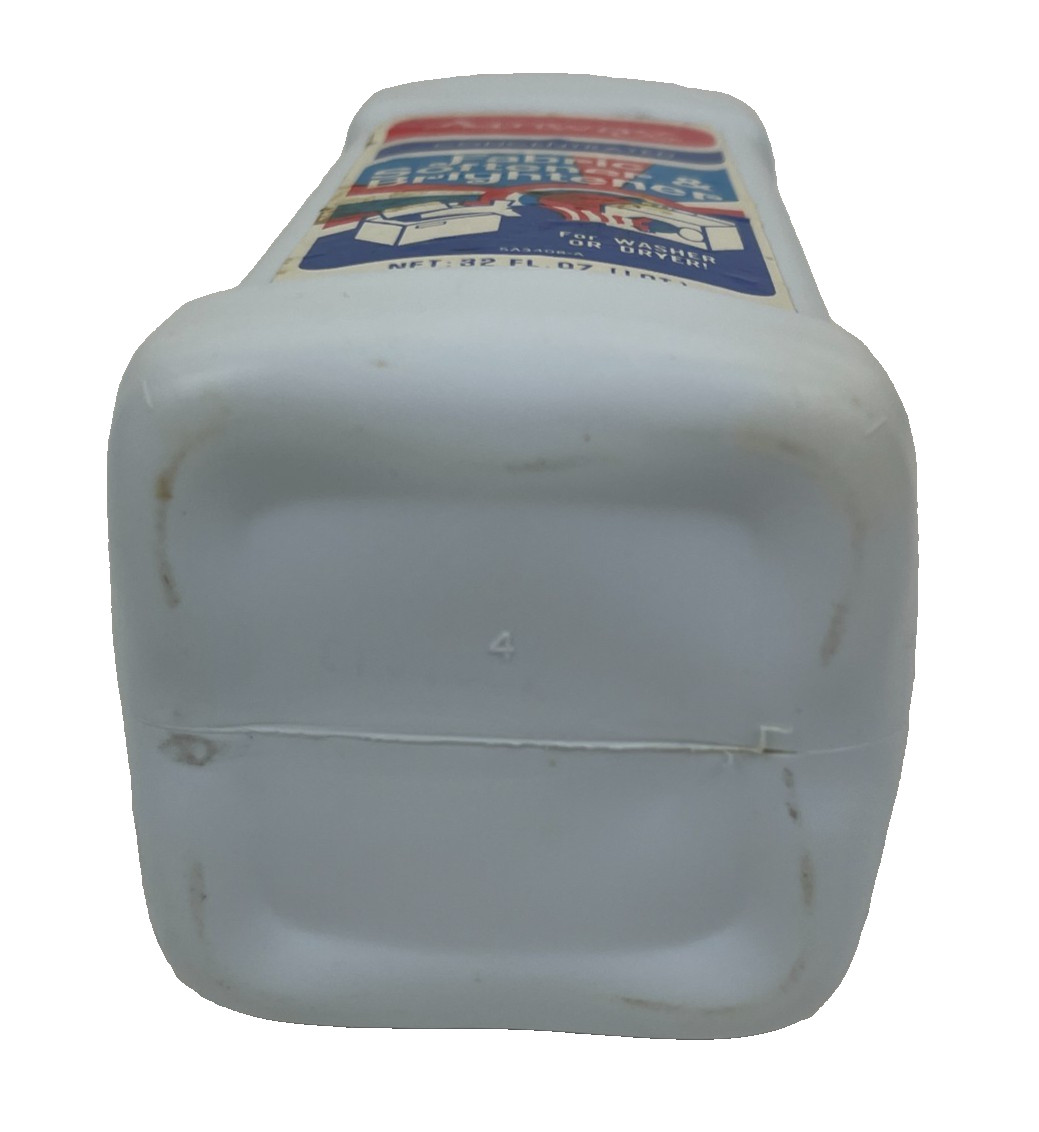 VTG Amway Concentrated Fabric Softener & Brightener For Washer or Dryer! 32 oz.