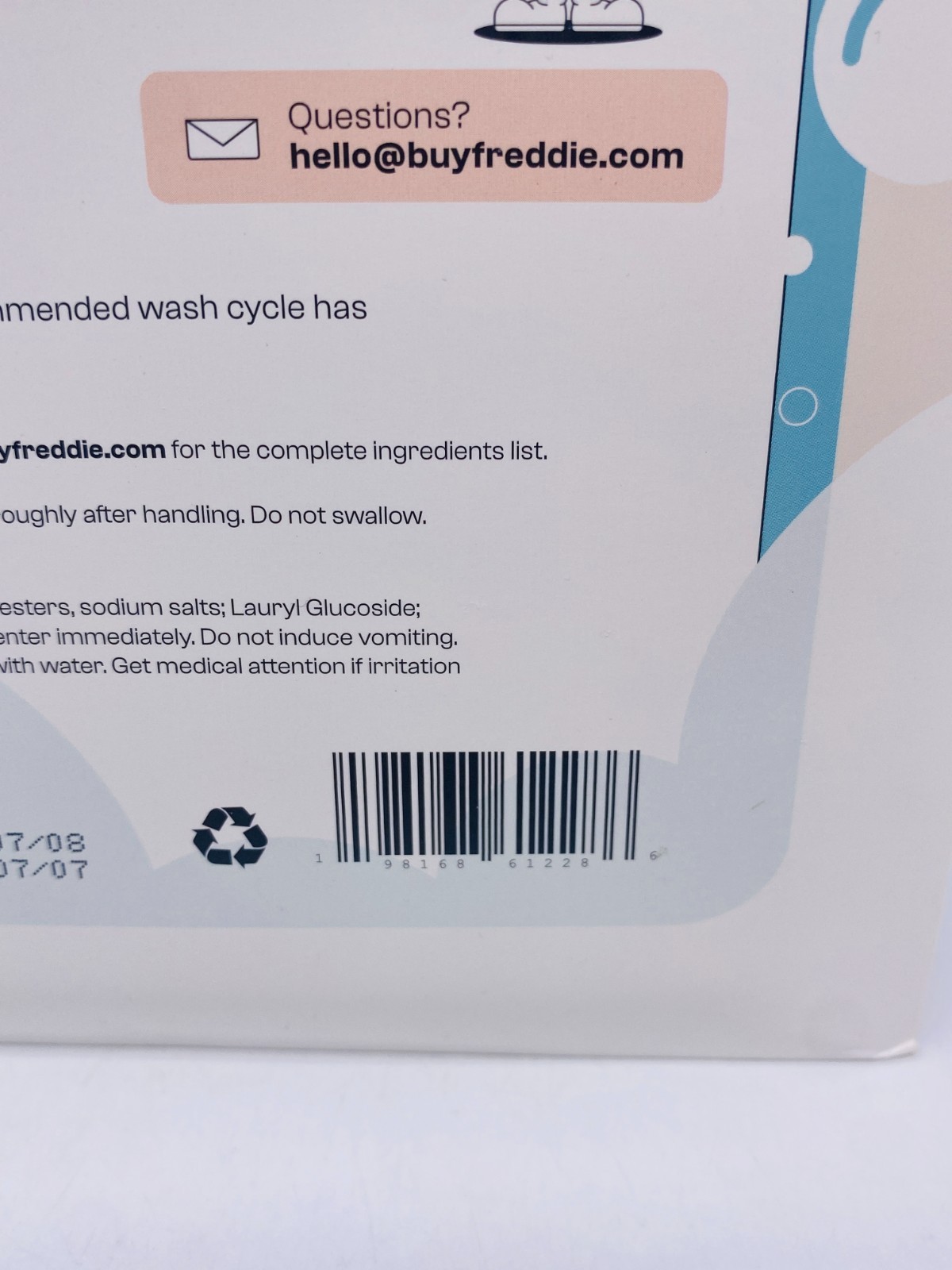 Freddie Dishwashing Sheets – Fragrance Free – 60 Load Cycles (30 Sheets), NEW