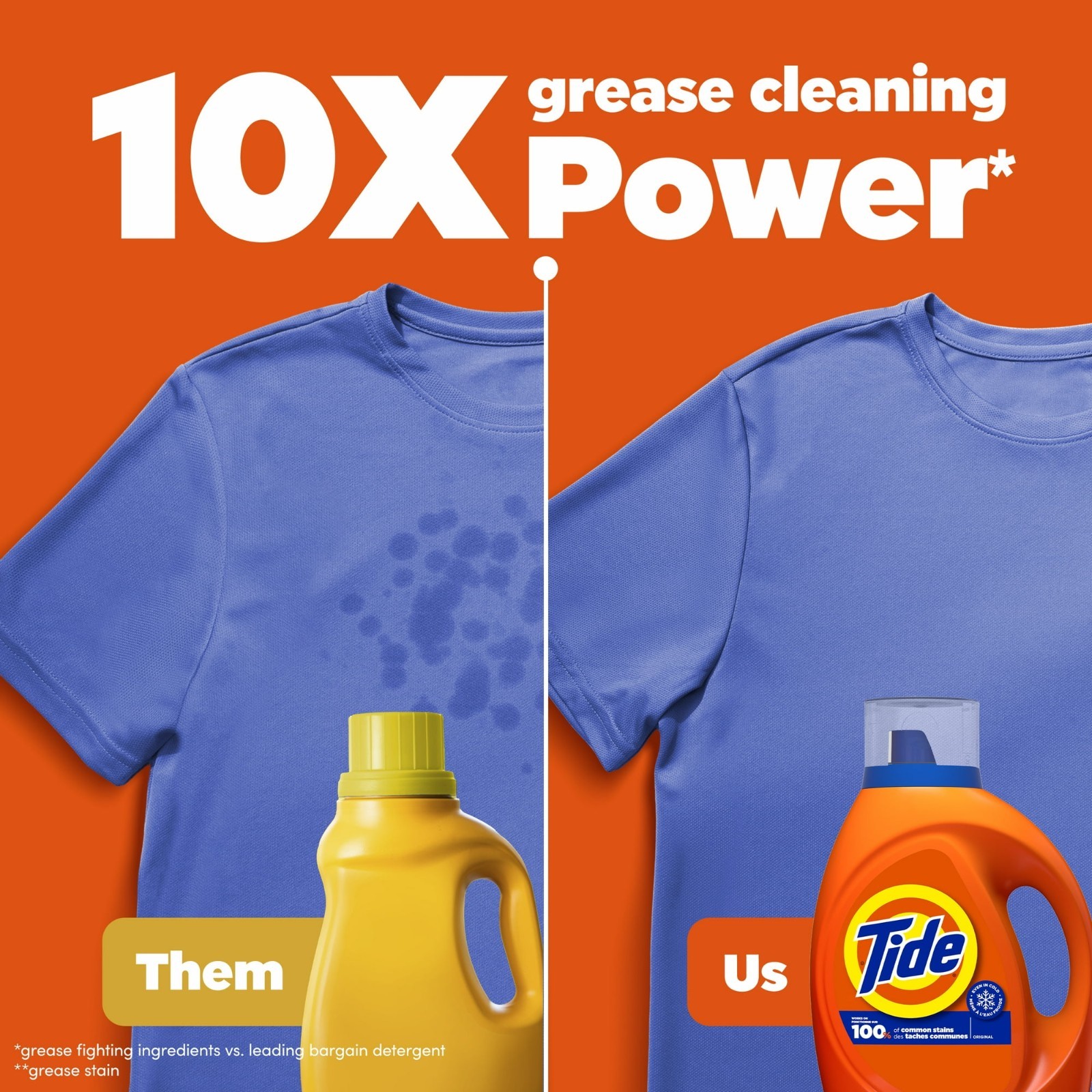 Tide Laundry Detergent Liquid, Original Scent 132 fl oz-100 Loads HE Compatib-US