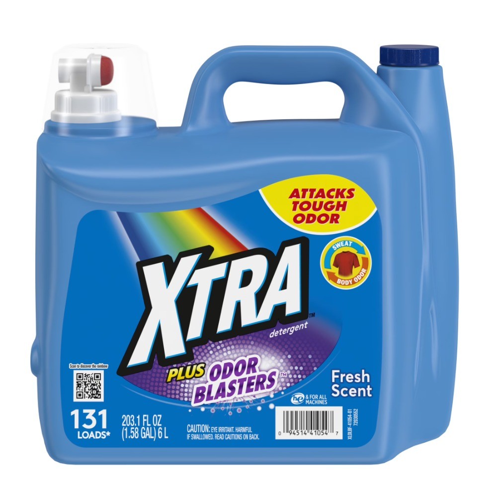 Laundry Detergent Liquid Plus Odor Blasters, 131 Loads, 203.1 Fl Oz