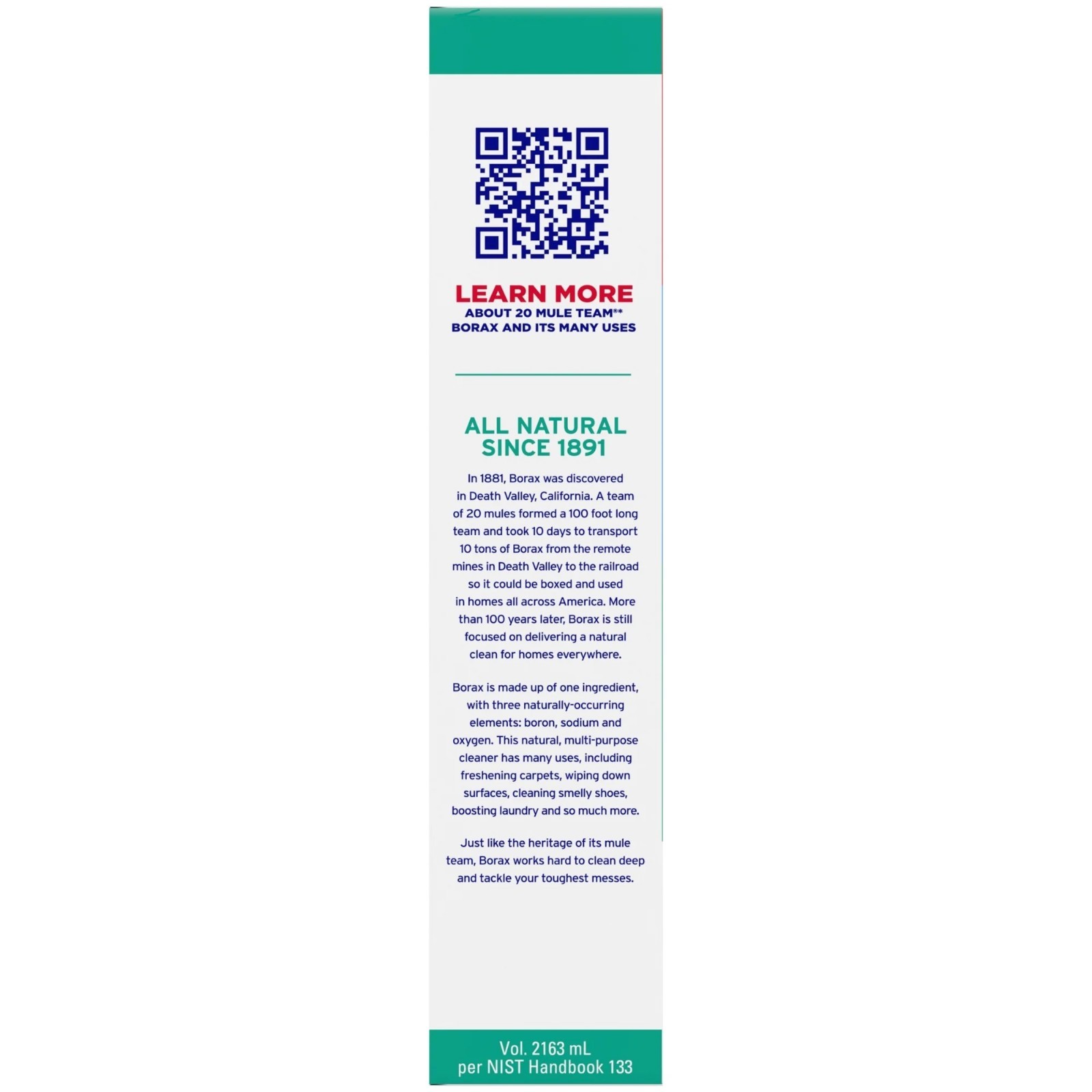 20 Mule Team Detergent Booster – 65oz