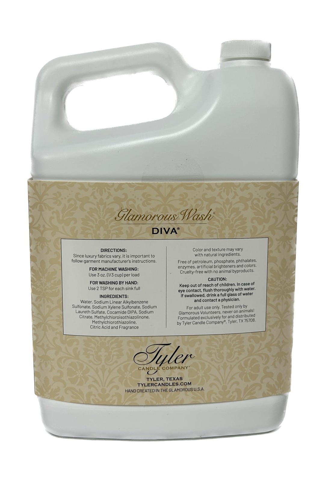 TYLER Gallon Glam Wash Laundry Detergent, Diva 128 Fl Oz (Pack of 1)