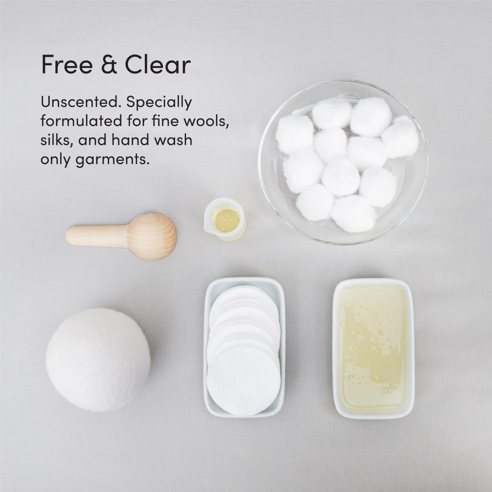 Bio-Liquid Laundry Starter Kit – Free & Clear, Gentle for Delicates, 2×32 Loads,