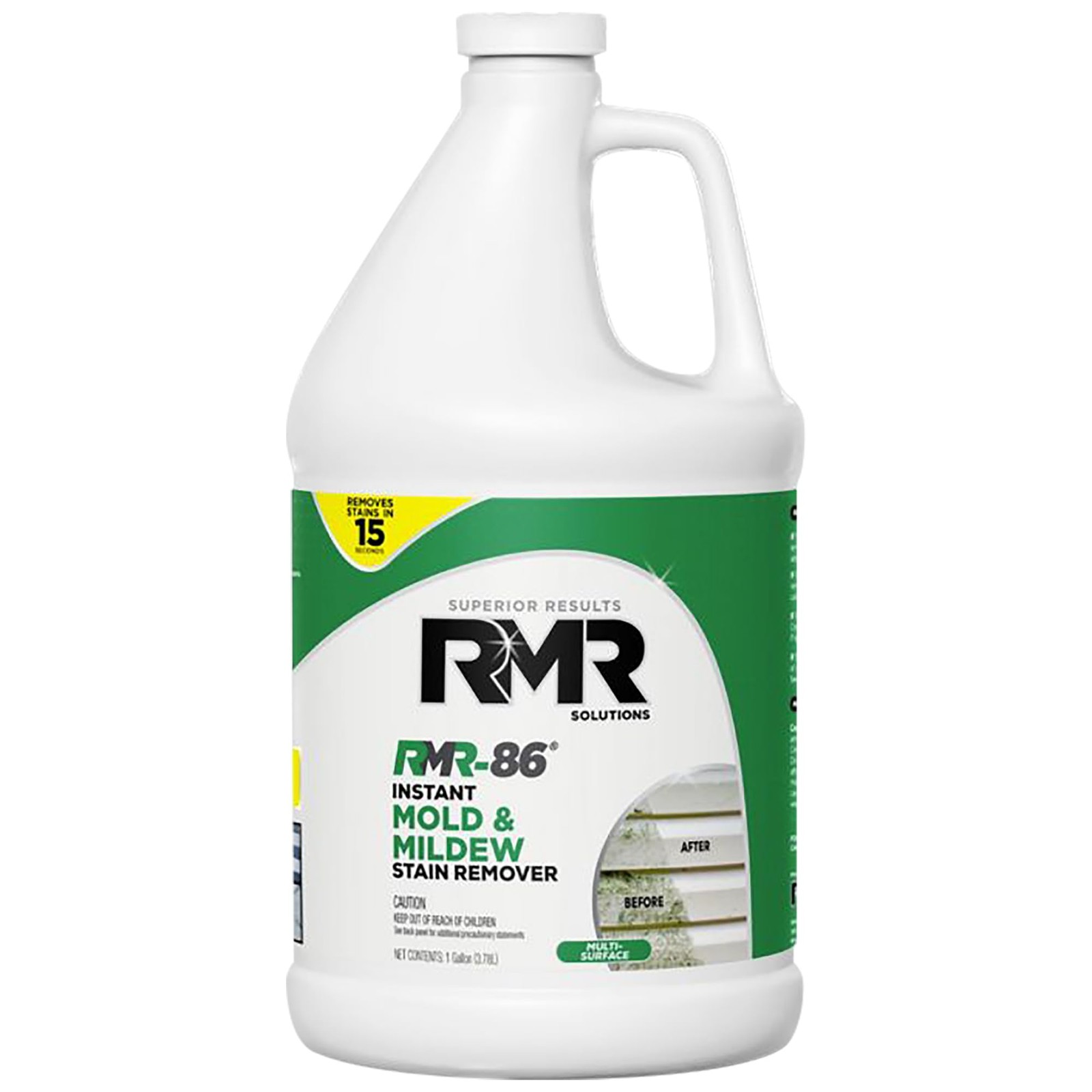 RMR-86 Instant Mold and Mildew Stain Remover 128 Fl Oz (Pack of 1), clear