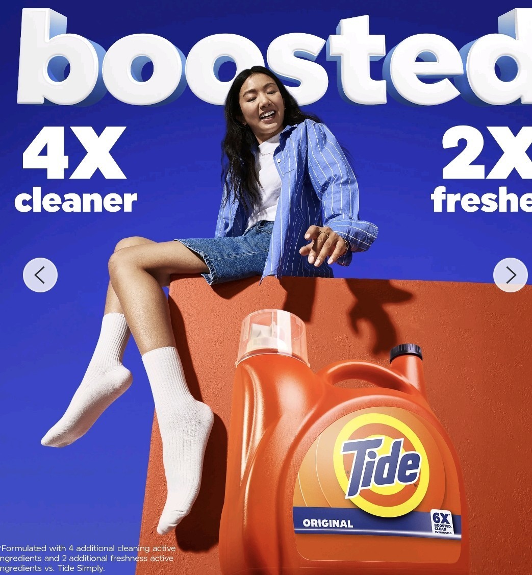 Tide Liquid Laundry Detergent 125 oz & Bounce Dryer Sheets Bulk Value Bundle