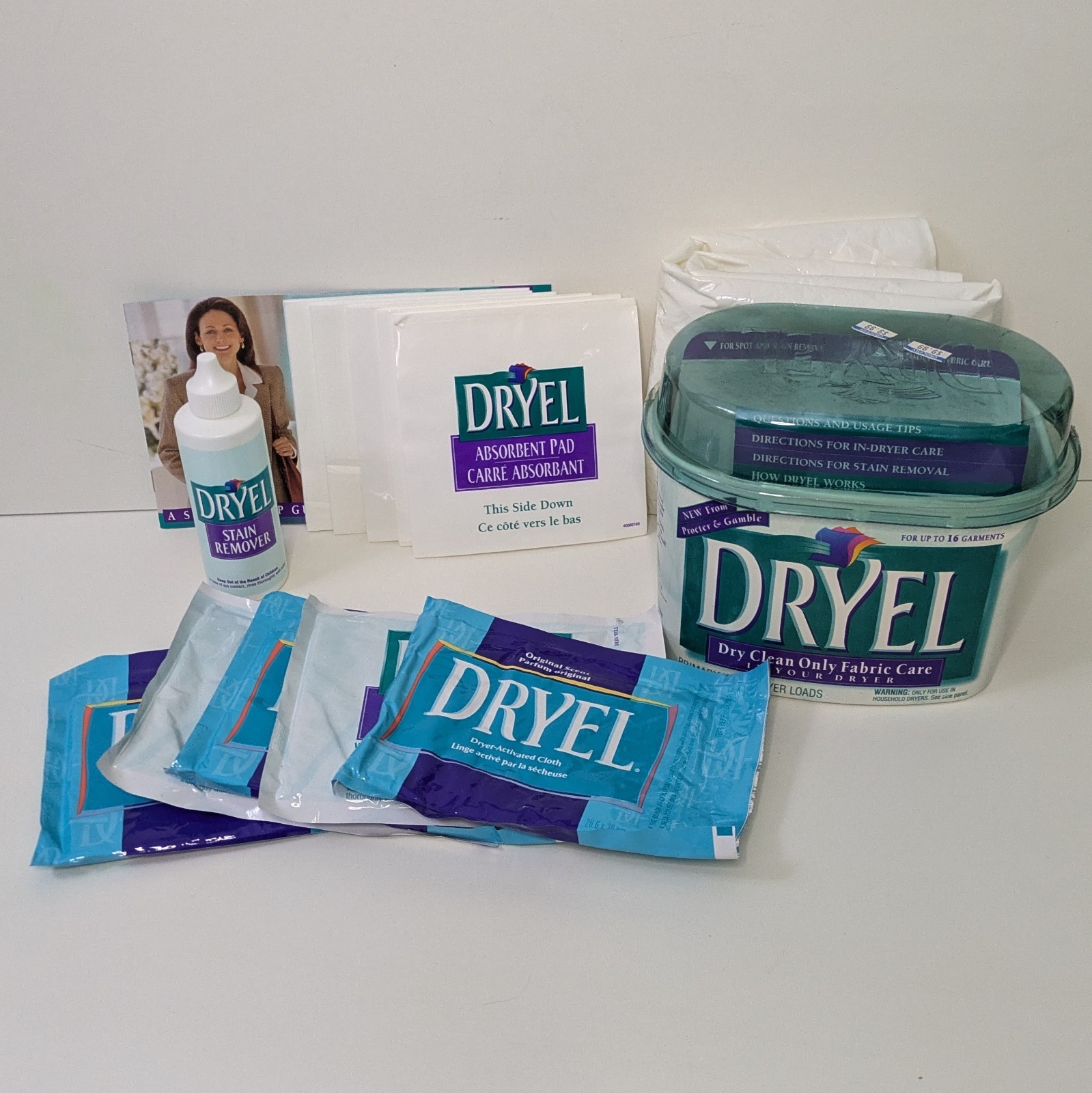 New DRYEL Dry Cleaning Kit 5 Loads