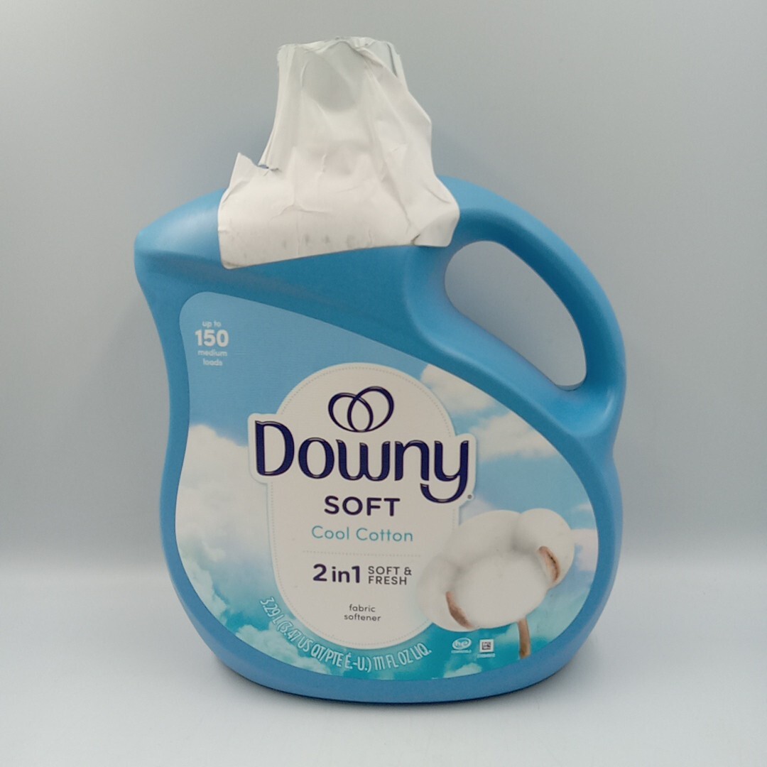 Downy Fabric Softener Liquid, Cool Cotton Scent, 111 fl 111 Fl Oz (Pack of 1) Cp