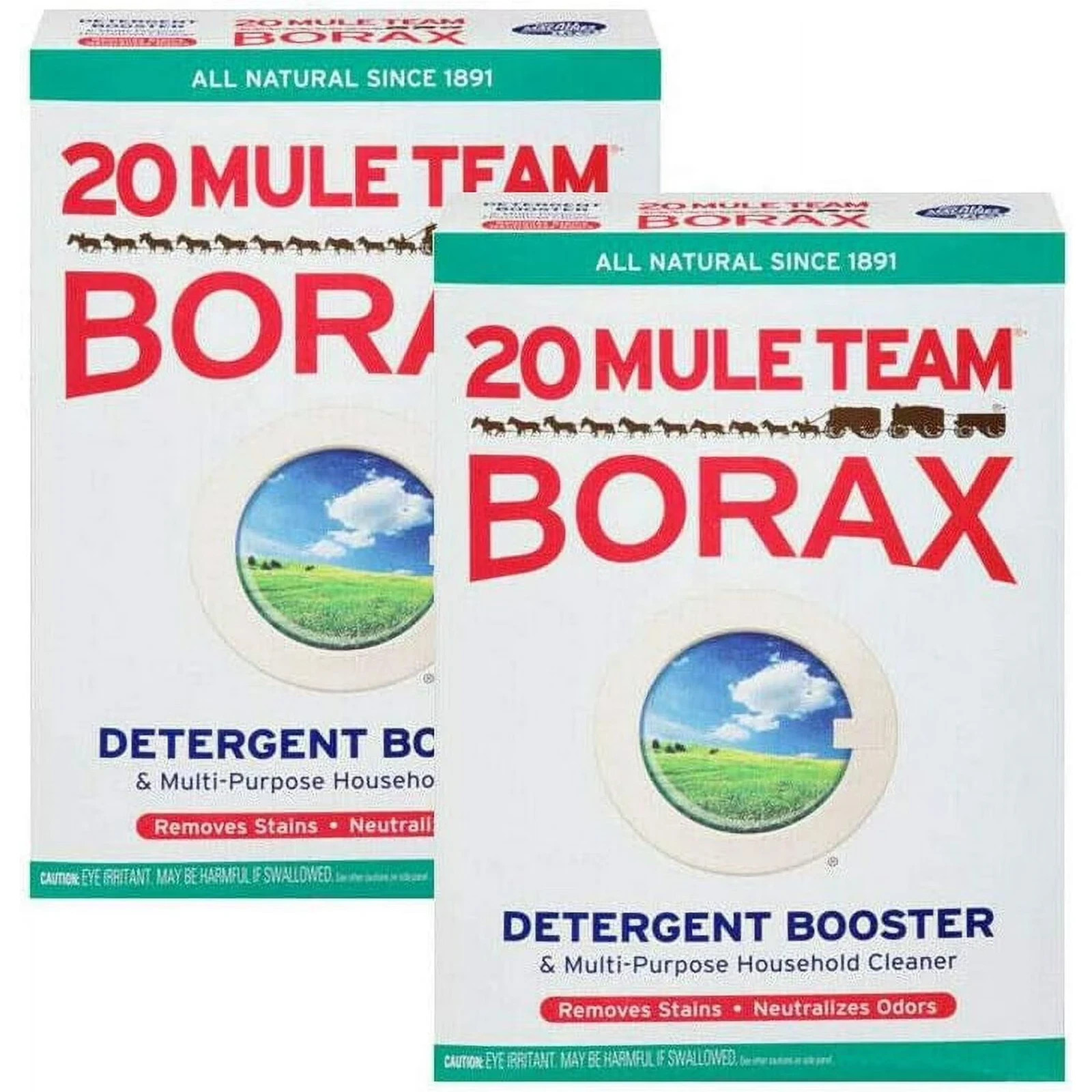 (2 PACK ) 20 Mule Team Detergent Booster – 65oz.