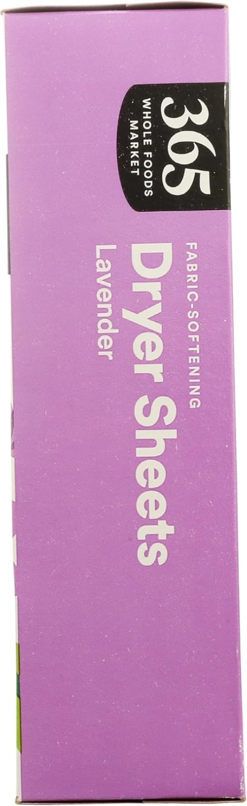 Biodegradable 80 Count Lavender Fabric Softener Sheets – Eco-Friendly Freshening
