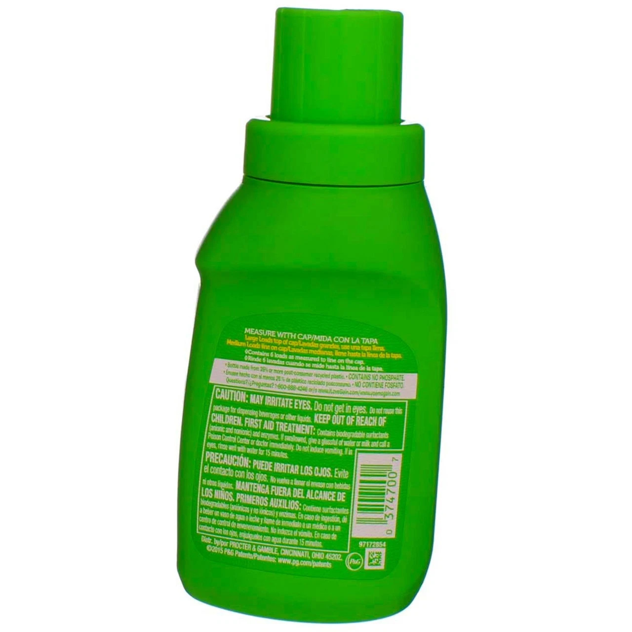 Gain Laundry Detergent Liquid, Original, 10 fl oz