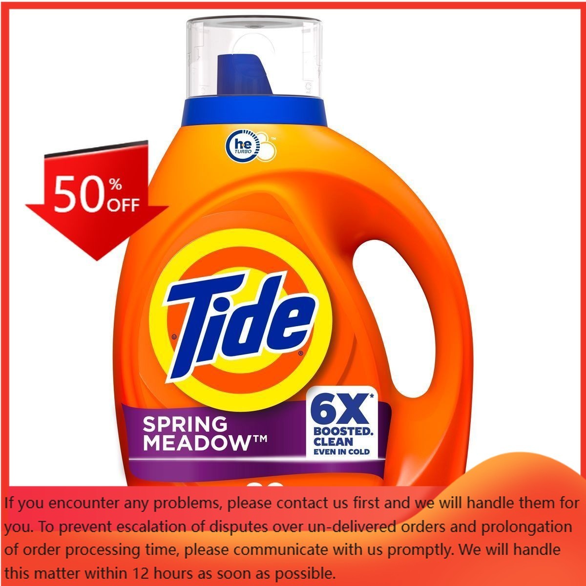 Tide Liquid Laundry Detergent 80 Loads – 100 fl oz