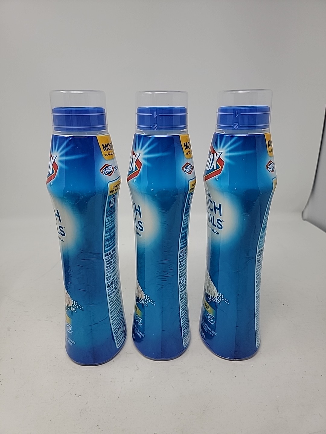 Lot Of 3 Clorox Control Bleach Crystals 24 Oz Fresh Scent Rare Discontinued
