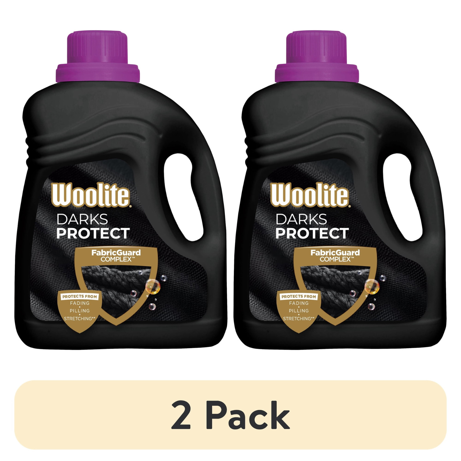(2 Pack) Woolite Darks Defense Liquid Laundry Detergent 100 oz (FREESHIP)